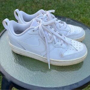 Nike Shoes Court Borough 2 Low White US Size 4.5Y Sneakers BQ5448-100 Trainers